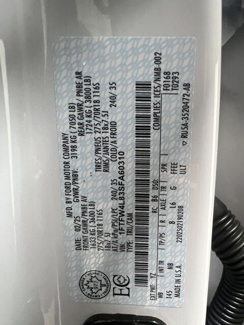 2025 Ford F-150 Tremor Loveland CO