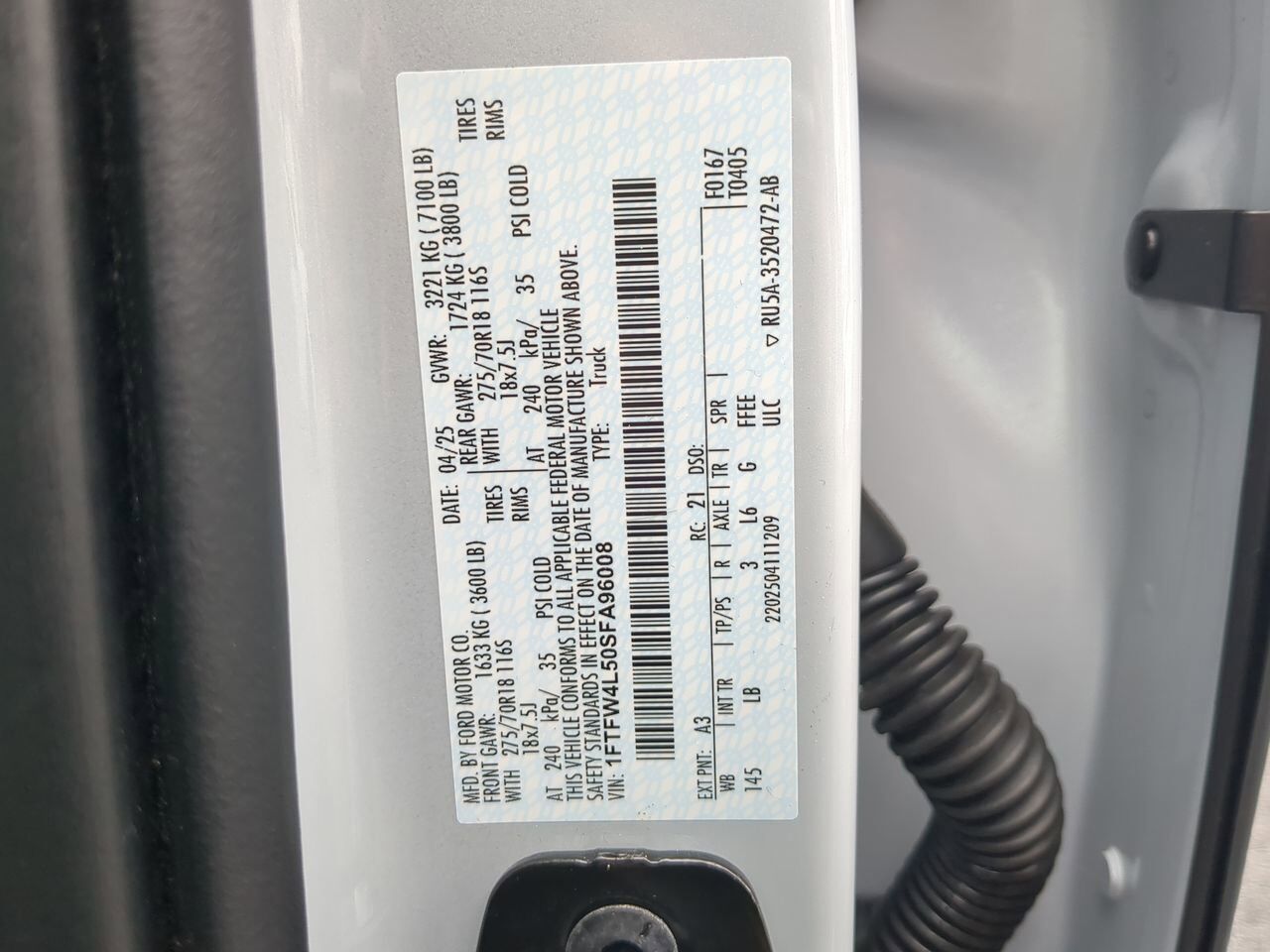 2025 Ford F-150 Tremor Appleton WI