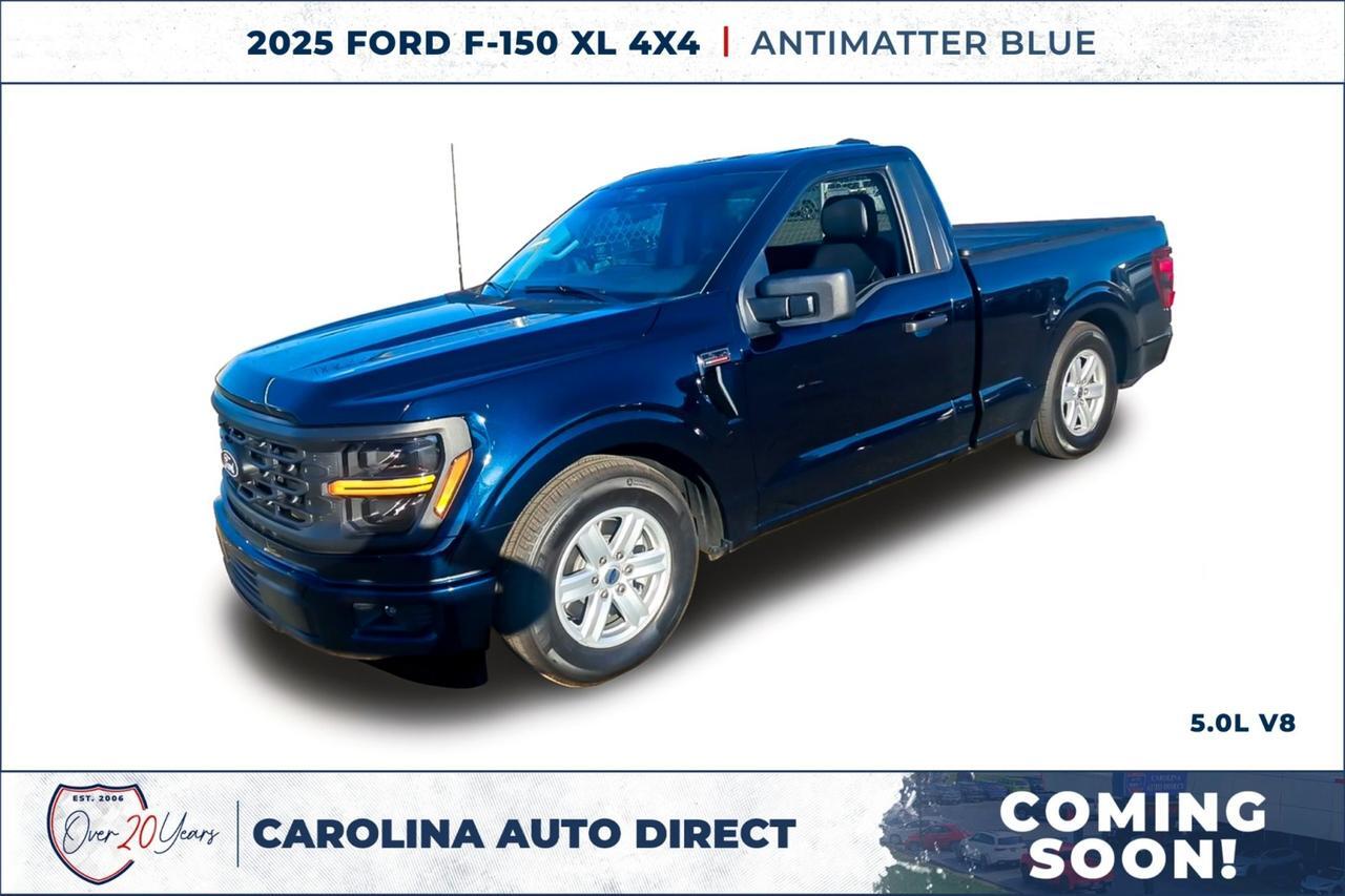 2025 Ford F-150 XL 4X4 / Antimatter Blue / 5.0L V8 / Coming Soon