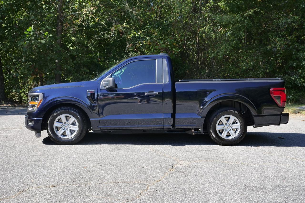 2025 Ford F-150 XL 4X4 / Antimatter Blue / 5.0L V8 / Leather Seating Lincolnton NC