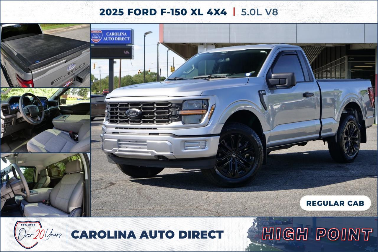2025 Ford F-150 XL 4X4 / Regular Cab / 5.0L V8!