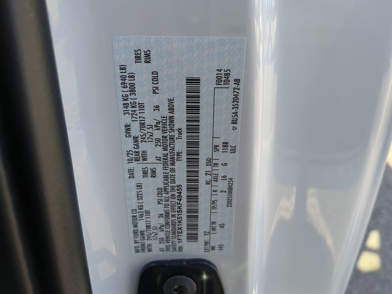 2025 Ford F-150 XL Appleton WI