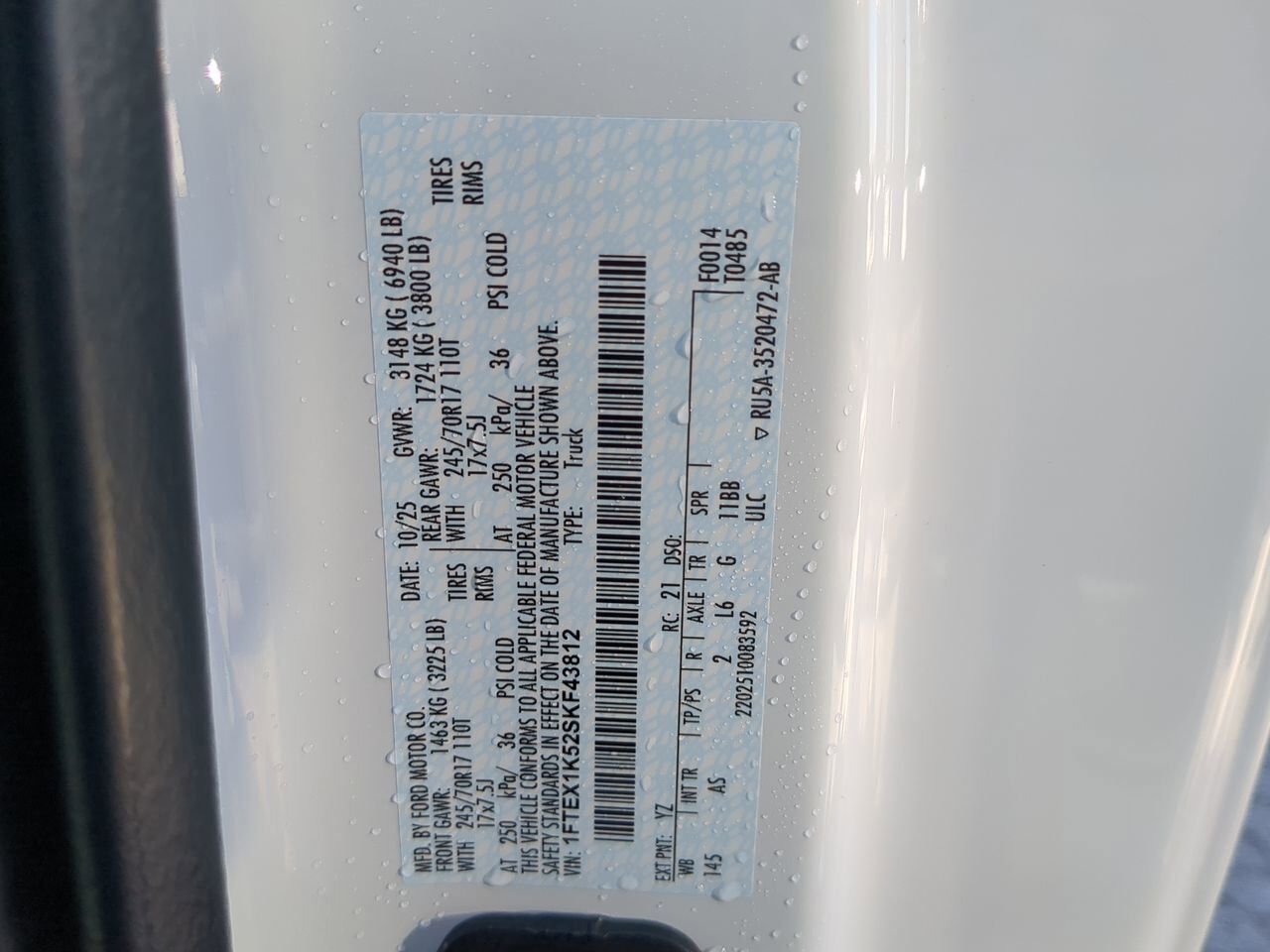 2025 Ford F-150 XL Appleton WI