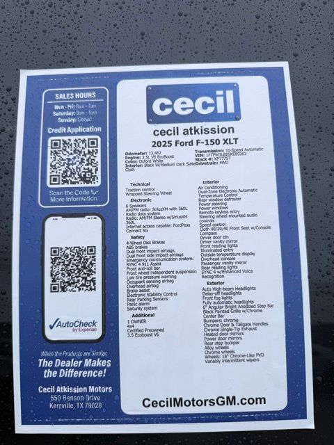 2025 Ford F-150 XLT Kerrville TX