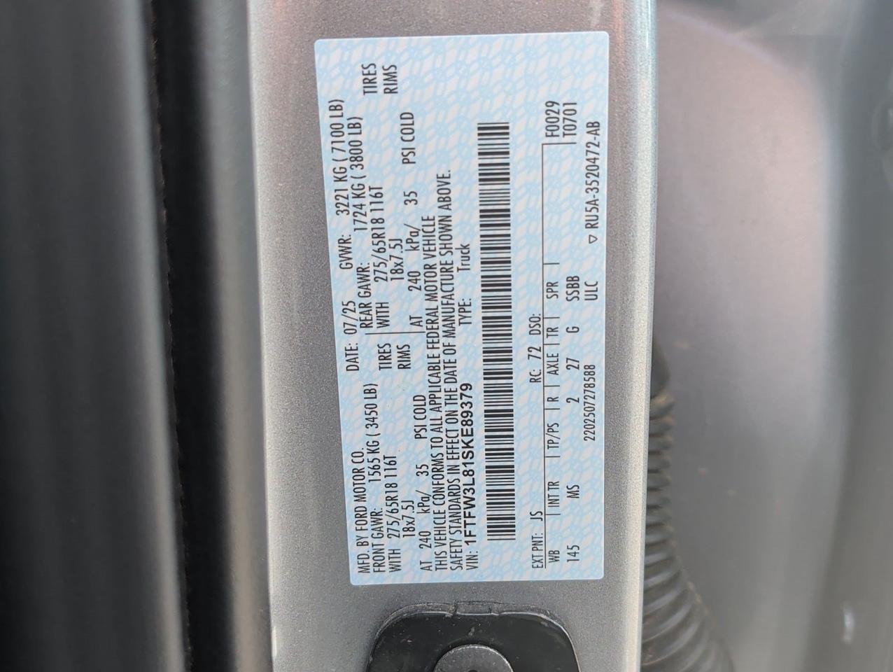 2025 Ford F-150 XLT San Juan TX