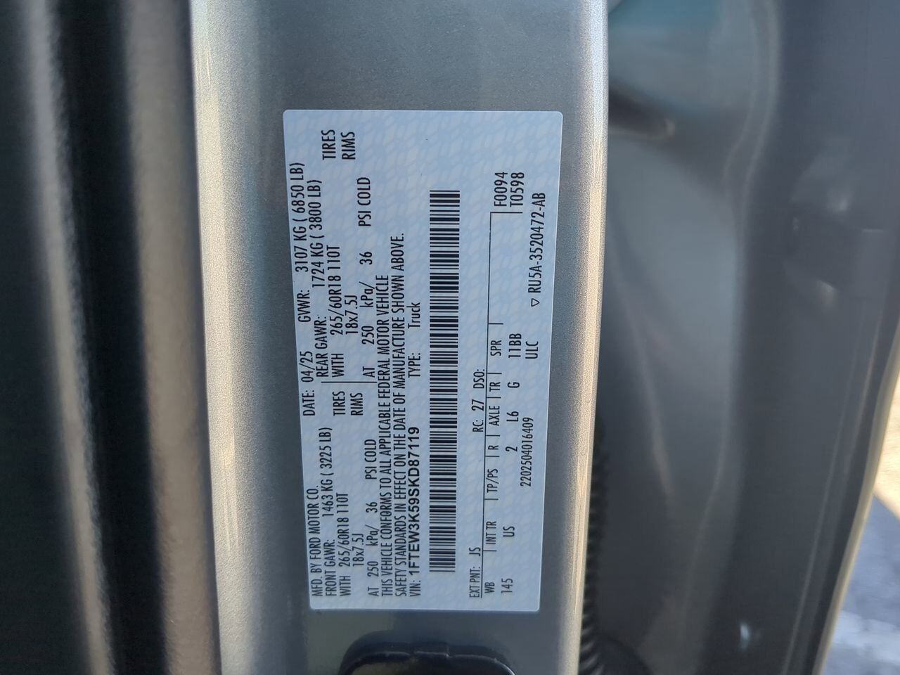 2025 Ford F-150 XLT Winder GA