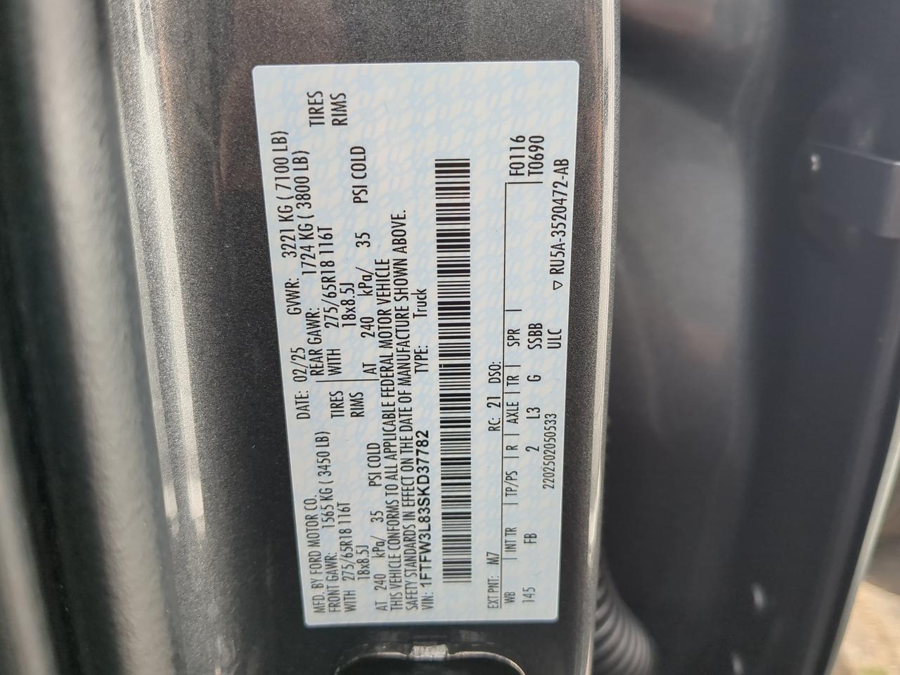 2025 Ford F-150 XLT Winder GA