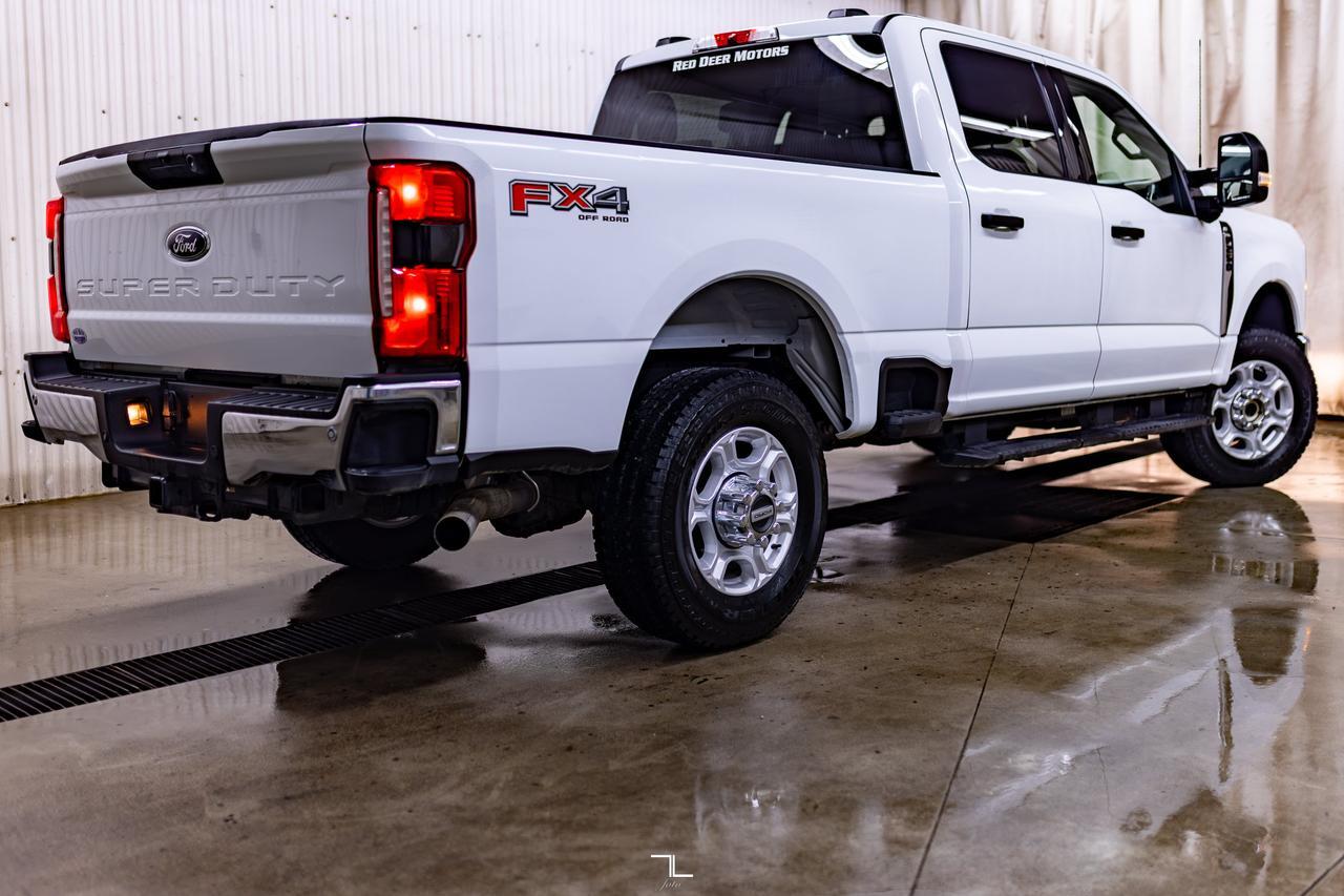 2025 Ford F-250 4x4 Crew Cab XLT FX4 PSeat BCam Red Deer AB