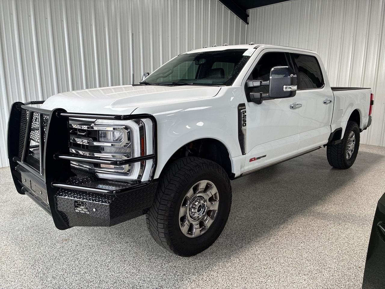 2025 Ford F-250 King Ranch, H.O. Diesel, Chrome Pkg, Leveling Kit, Ranch Hand Bu
