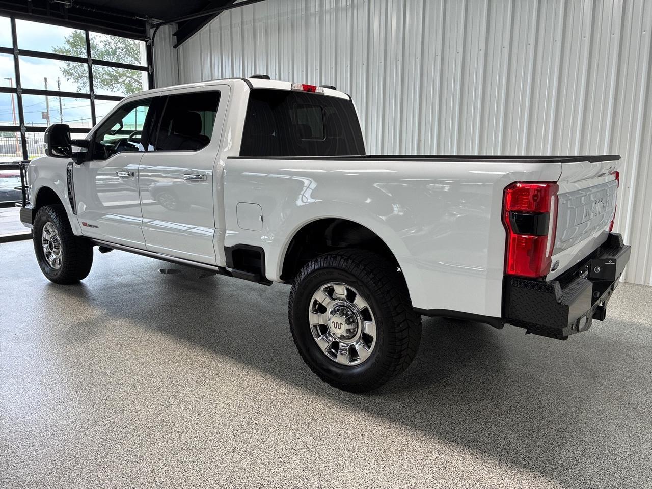 2025 Ford F-250 King Ranch, H.O. Diesel, Chrome Pkg, Leveling Kit, Ranch Hand Bu