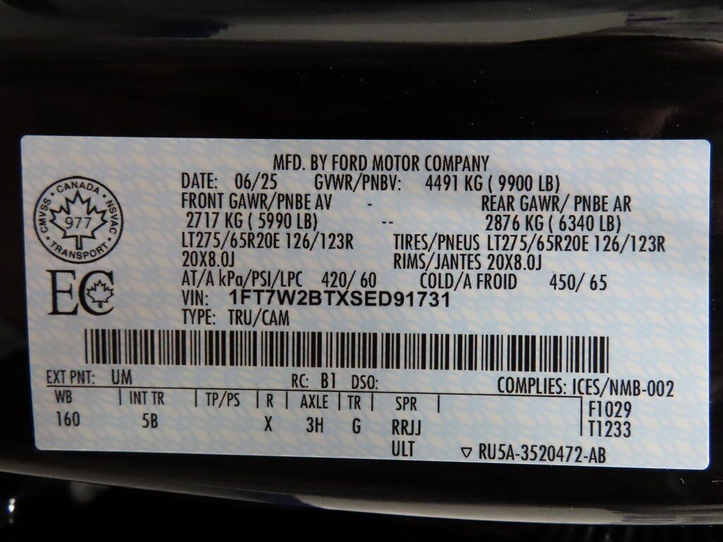 2025 Ford F-250 Super Duty 4x4 Crew Cab Lariat Fond du Lac WI