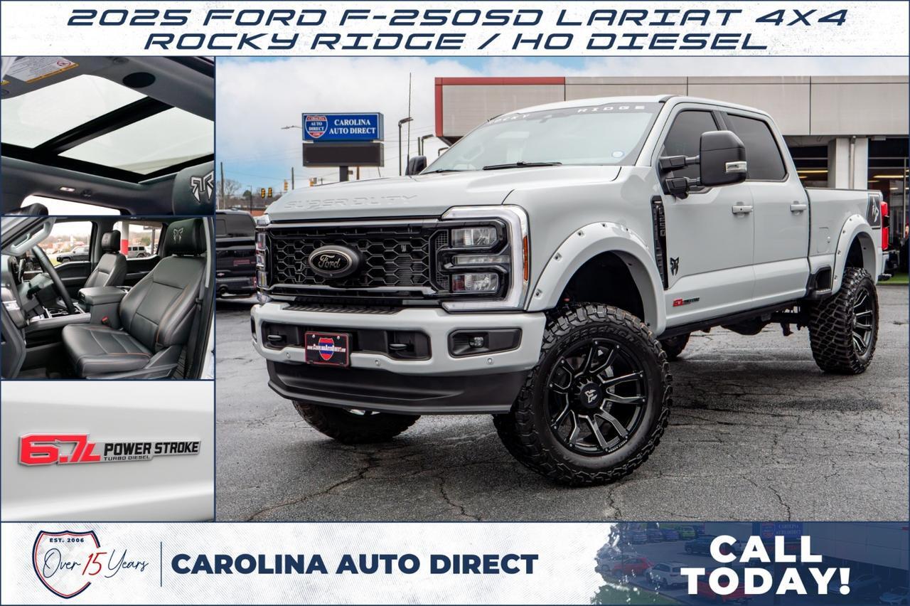 2025 Ford F-250SD LARIAT 4X4 / ROCKY RIDGE / HO DIESEL / Ultimate Package!