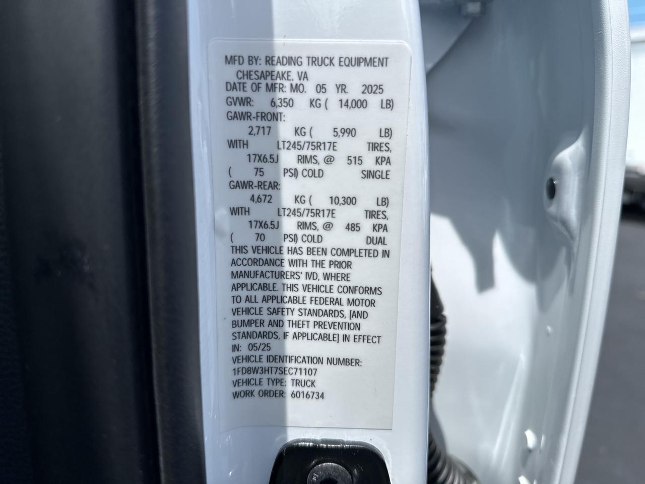 2025 Ford F-350SD XL Richmond VA
