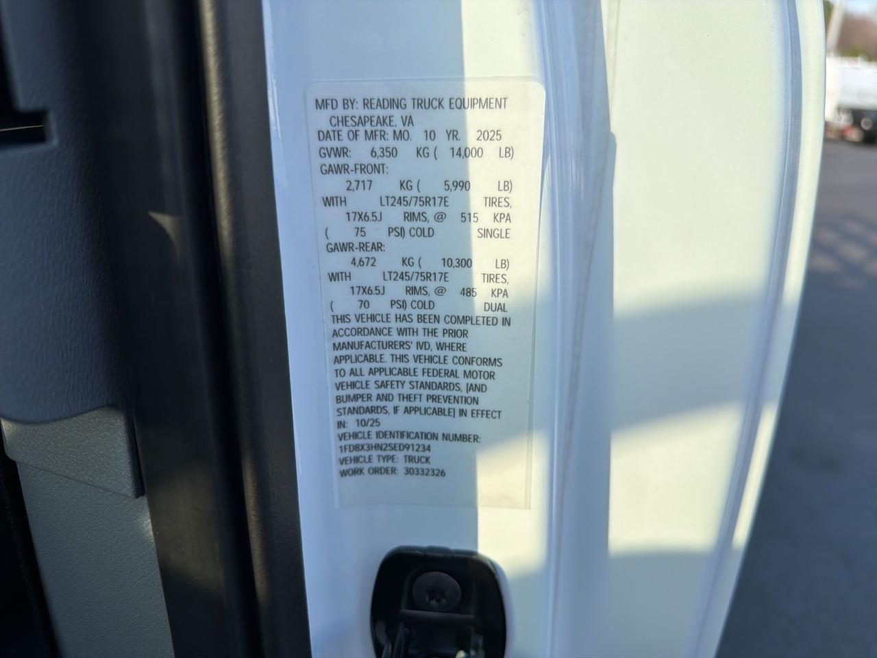 2025 Ford F-350SD XL Richmond VA