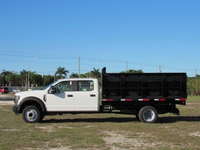 2025 Ford F-450XL 4X4 Crew Cab 12' Steel Landscape Dump Truck (Gas) Homestead FL