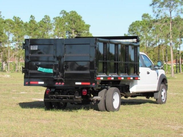 2025 Ford F-450XL 4X4 Crew Cab 12' Steel Landscape Dump Truck
