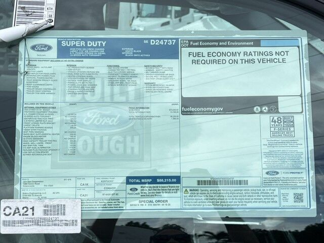 2025 Ford F-550 LARIAT Crew Cab Jerr-Dan MPL40 Dual Winch Standard Wrecker Truck Miami FL