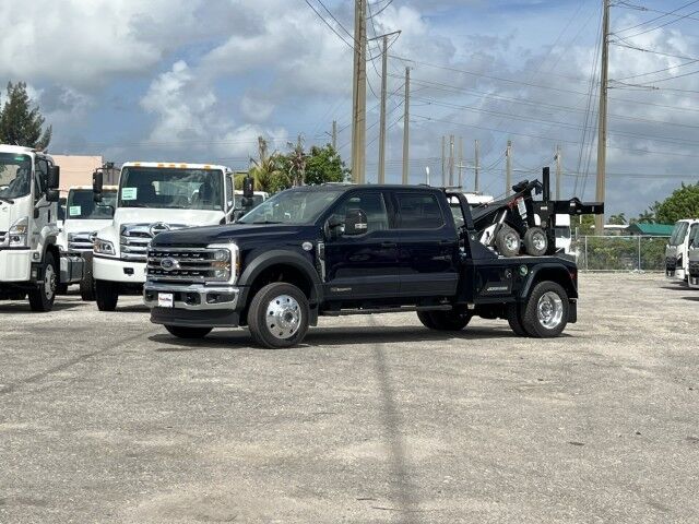 2025 Ford F-550 LARIAT Crew Cab Jerr-Dan MPL40 Dual Winch Standard Wrecker Truck Miami FL