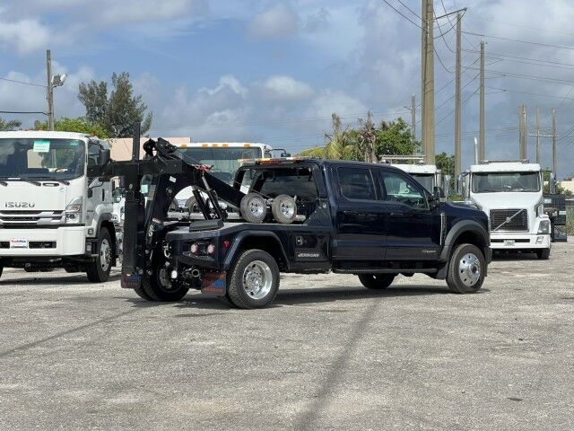 2025 Ford F-550 LARIAT Crew Cab Jerr-Dan MPL40 Dual Winch Standard Wrecker Truck Miami FL