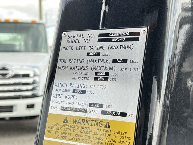 2025 Ford F-550 LARIAT Crew Cab Jerr-Dan MPL40 Dual Winch Standard Wrecker Truck Miami FL