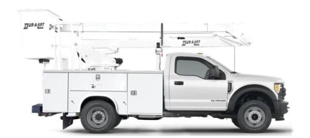 2025 Ford F-550XL Dur-A-Lift DO-36 Articulating overcenter bucket truck
