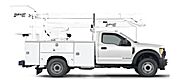 2025 Ford F-550XL Dur-A-Lift DO-36 Articulating overcenter bucket truck