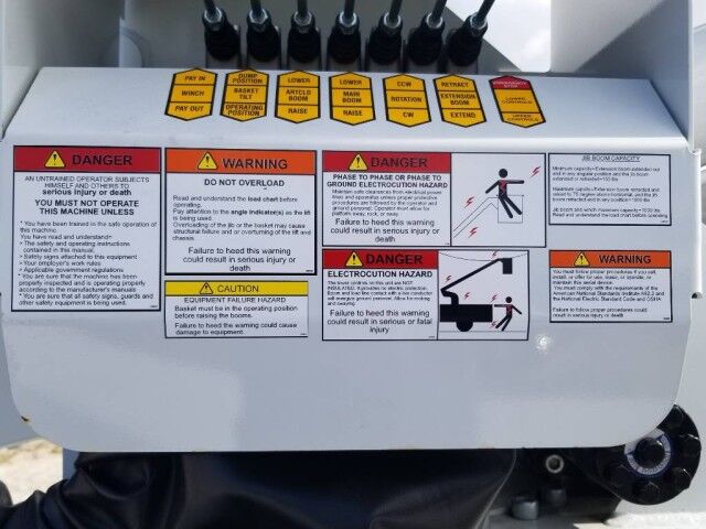 2025 Ford F-550XL Dur-A-Lift DPM2-47DU 54' Working Height Bucket Truck Homestead FL