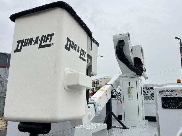 2025 Ford F-550XL Dur-A-Lift DTAX2-42FP 47' Working Height Aerial Lift Bucket Truck Homestead FL