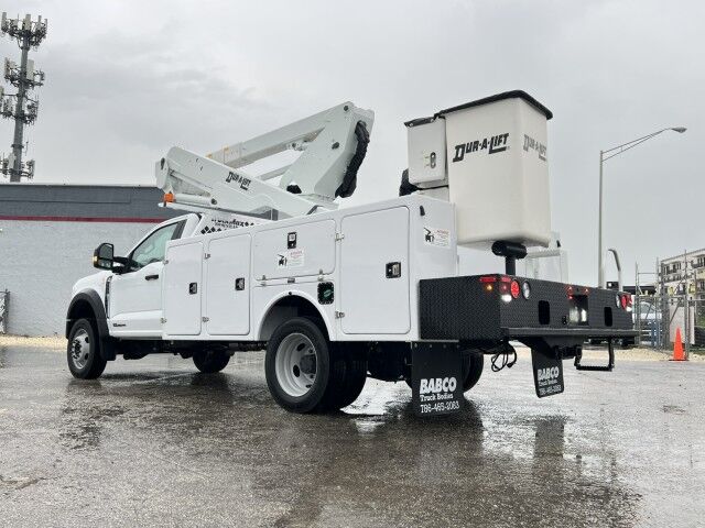 2025 Ford F-550XL Dur-A-Lift DTAX2-42FP 47' Working Height Aerial Lift Bucket Truck Homestead FL