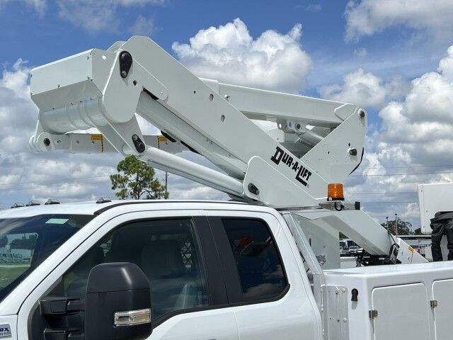 2025 Ford F-550XL Super Cab 4x4 Dur-A-Lift DTAX2-42FP 47&apos; Insulated Aerial Lift Bucket Truck Homestead FL