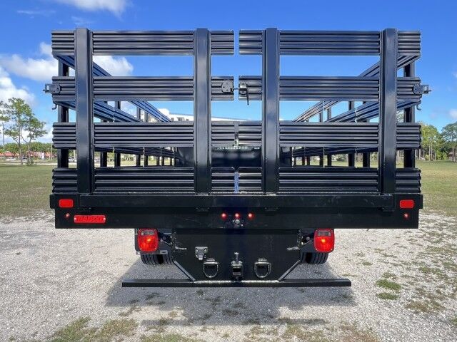 2025 Ford F-600XL 16&apos; BABCO Steel Flatbed Stake Bed Truck Homestead FL