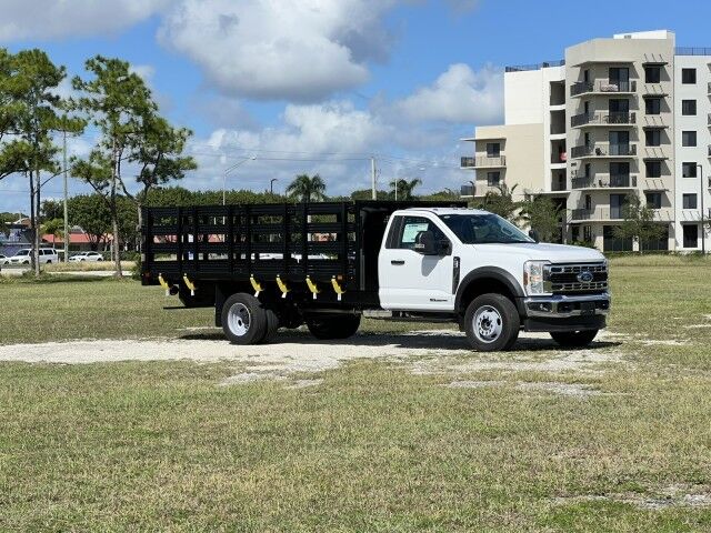 2025 Ford F-600XL 16&apos; BABCO Steel Flatbed Stake Bed Truck
