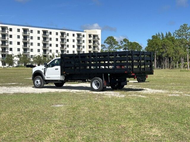 2025 Ford F-600XL 16' BABCO Steel Flatbed Stake Bed Truck Homestead FL