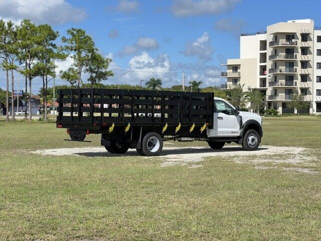 2025 Ford F-600XL 16' BABCO Steel Flatbed Stake Bed Truck