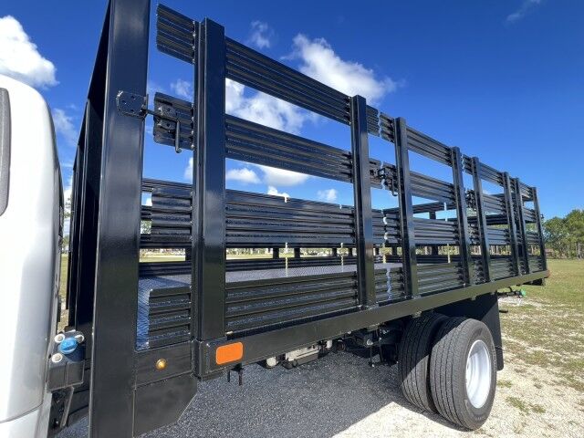 2025 Ford F-600XL 16' BABCO Steel Flatbed Stake Bed Truck Homestead FL