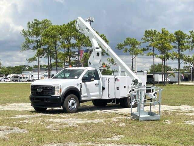 2025 Ford F-600XL 4X4 Dur-A-Lift DCP-36TS 41' Cable Placer Cable Puller Bucket Truck Homestead FL