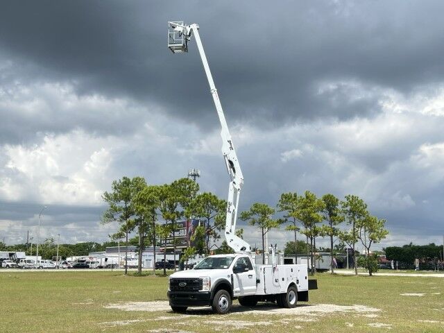 2025 Ford F-600XL 4X4 Dur-A-Lift DCP-36TS 41&apos; Cable Placer Cable Puller Bucket Truck Homestead FL