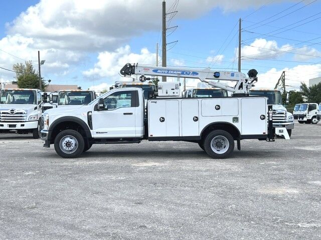 2025 Ford F-600XL 4x4 Mechanic Service Utility Truck with 7,000 lbs. HC 7X Auto Crane Miami FL
