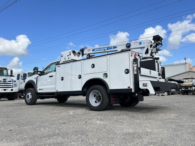 2025 Ford F-600XL 4x4 Mechanic Service Utility Truck with 7,000 lbs. HC 7X Auto Crane Miami FL