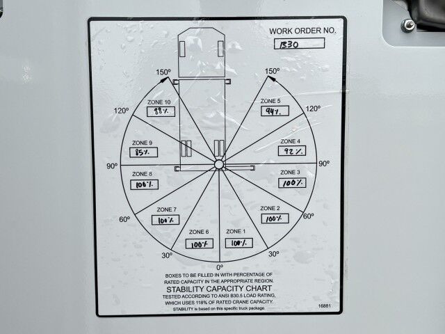 2025 Ford F-600XL Mechanic Service Truck with Stellar 8630 Telescopic Crane Homestead FL