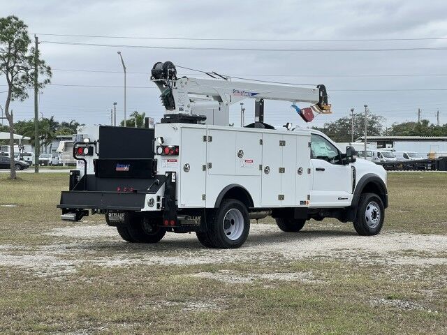 2025 Ford F-600XL Mechanic Service Truck with Stellar 8630 Telescopic Crane and A30GBW Enpak Homestead FL