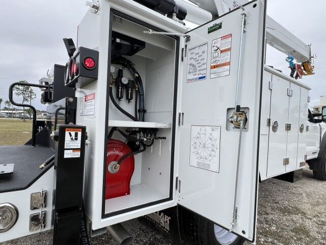 2025 Ford F-600XL Mechanic Service Truck with Stellar 8630 Telescopic Crane and A30GBW Enpak Homestead FL