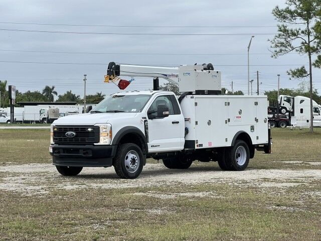 2025 Ford F-600XL Mechanic Service Truck with Stellar 8630 Telescopic Crane and Compressor Homestead FL