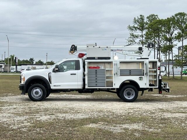 2025 Ford F-600XL Mechanic Service Truck with Stellar 8630 Telescopic Crane and Compressor Homestead FL