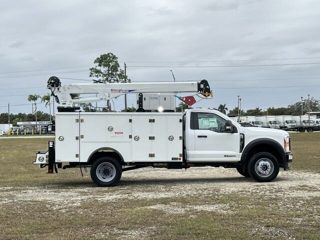 2025 Ford F-600XL Mechanic Service Truck with Stellar 8630 Telescopic Crane and Compressor Homestead FL