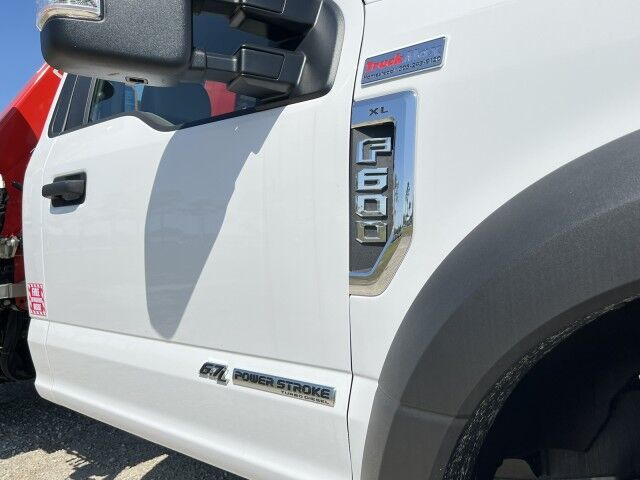 2025 Ford F-600XL Steel Flatbed Truck with FASSI F85 Active Knuckle Boom Crane Homestead FL