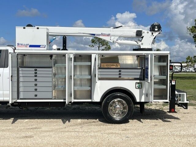 2025 Ford F600XL Mechanic Service Truck with Stellar Telescopic Crane 8630 Homestead FL