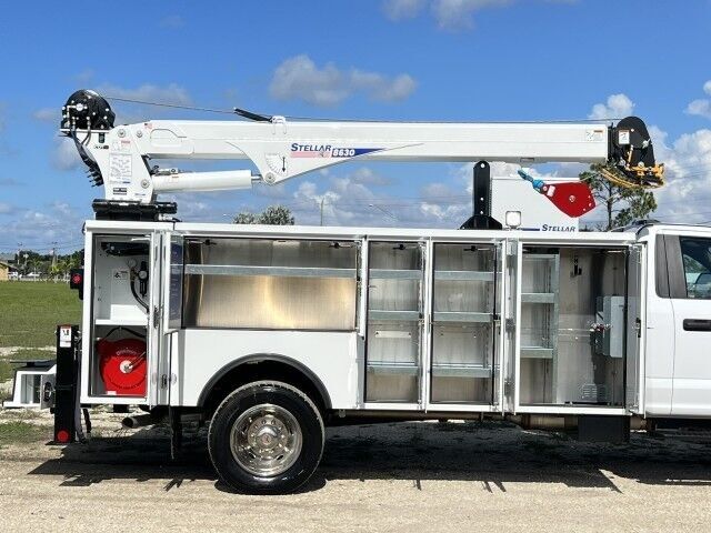 2025 Ford F600XL Mechanic Service Truck with Stellar Telescopic Crane 8630 Homestead FL