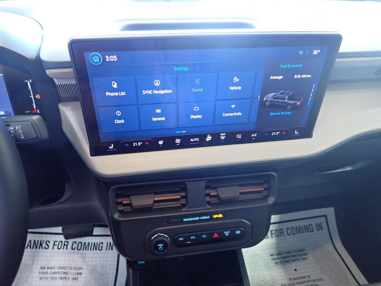 2025 Ford Maverick LARIAT AWD LEATHER NAVI SUPERCREW *HYBRID* Listowel ON