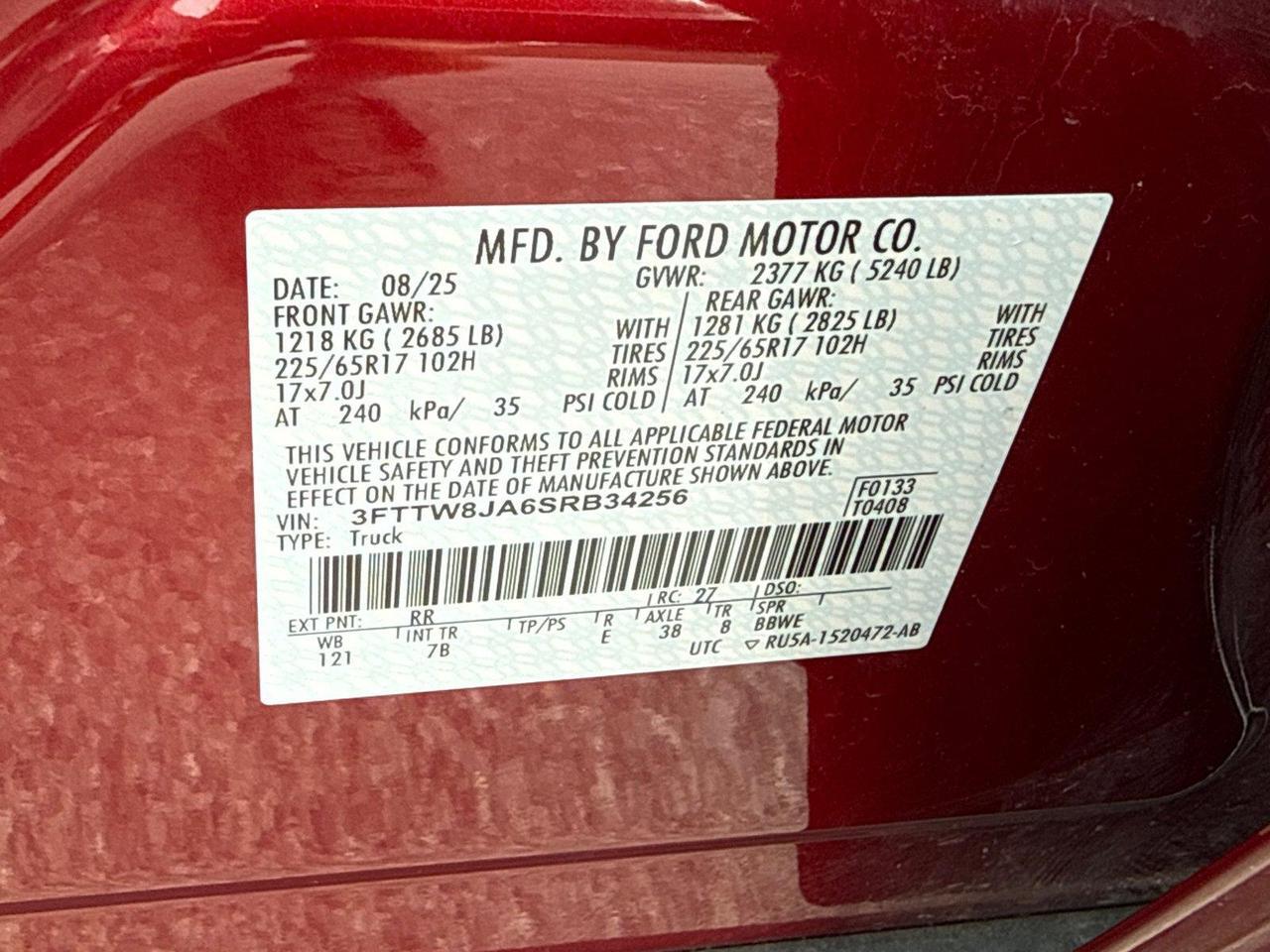 2025 Ford Maverick XLT Hagerstown MD